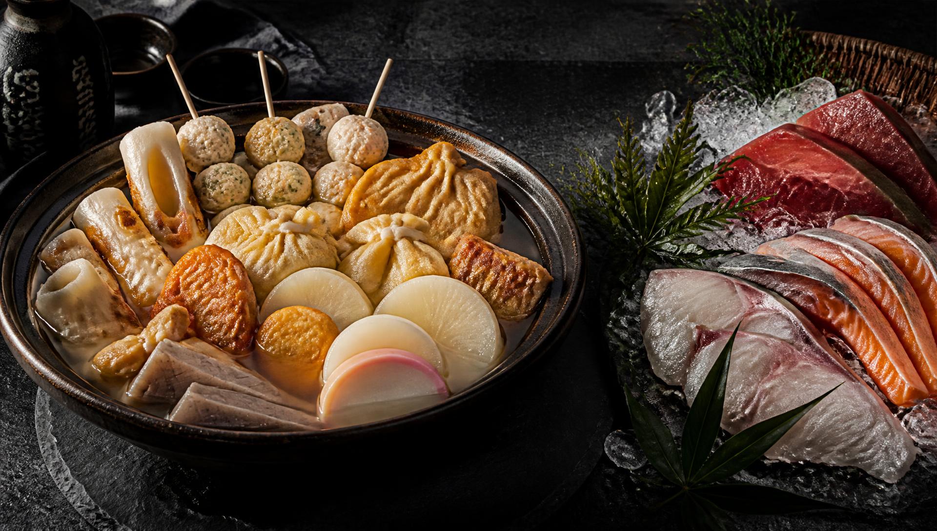 SIFU oden and steamboat product assortment
